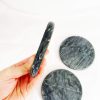 Black Marble Coasters Set of 4 - with no personalisation